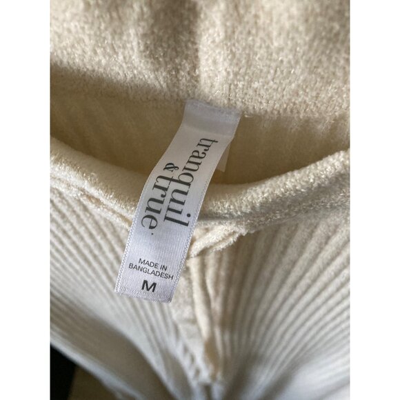 NWT Tranquil & True Women's Pajama Pants Cream Color Medium set - Picture 3 of 6